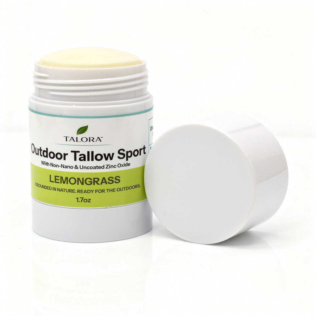 TALORA Outdoor Tallow Sport: Lemongrass (1.7oz)