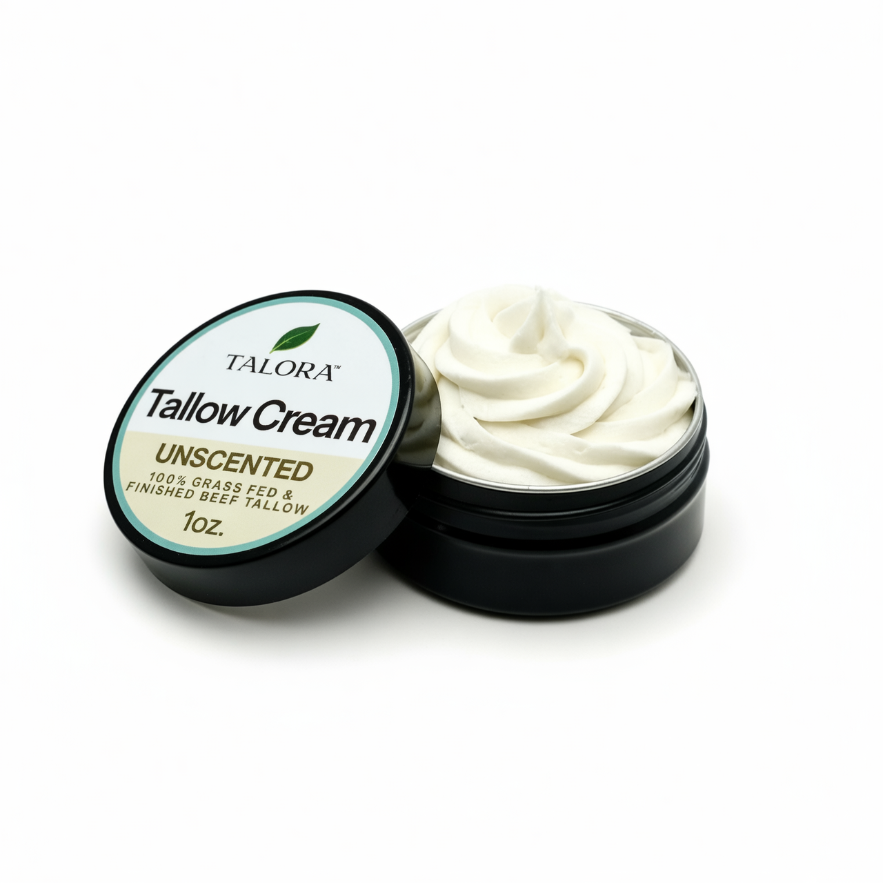 TALORA Tallow Cream: Unscented (1 oz)