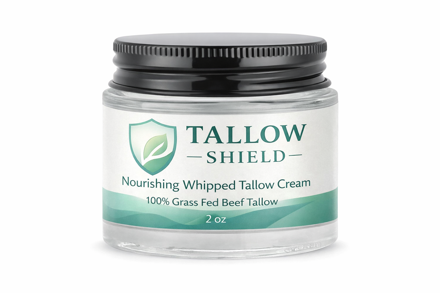 Tallow Shield: Nourishing Whipped Tallow Cream (Glass Jar | 2 oz)