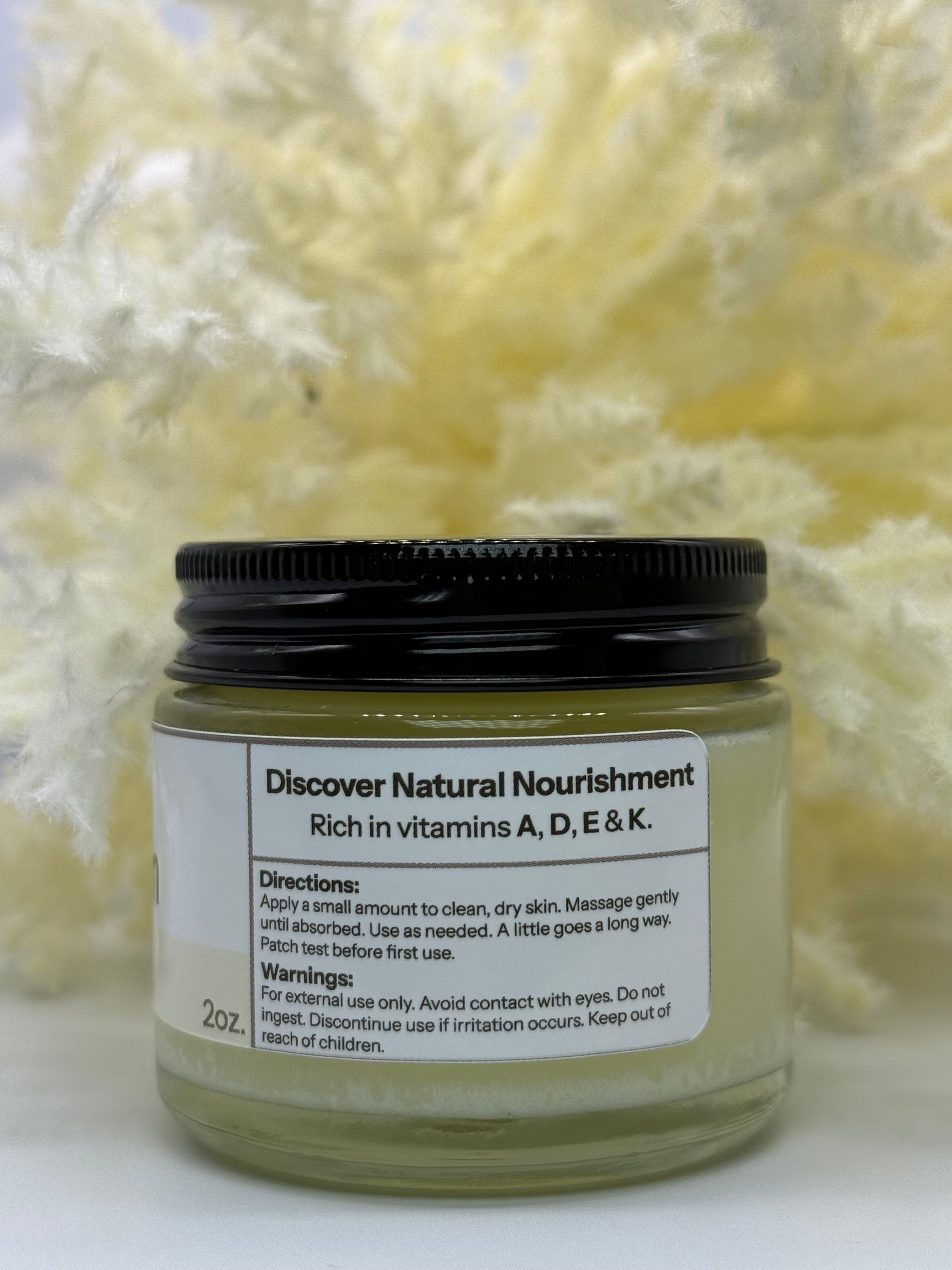 TALORA Tallow Balm: Unscented (2oz)