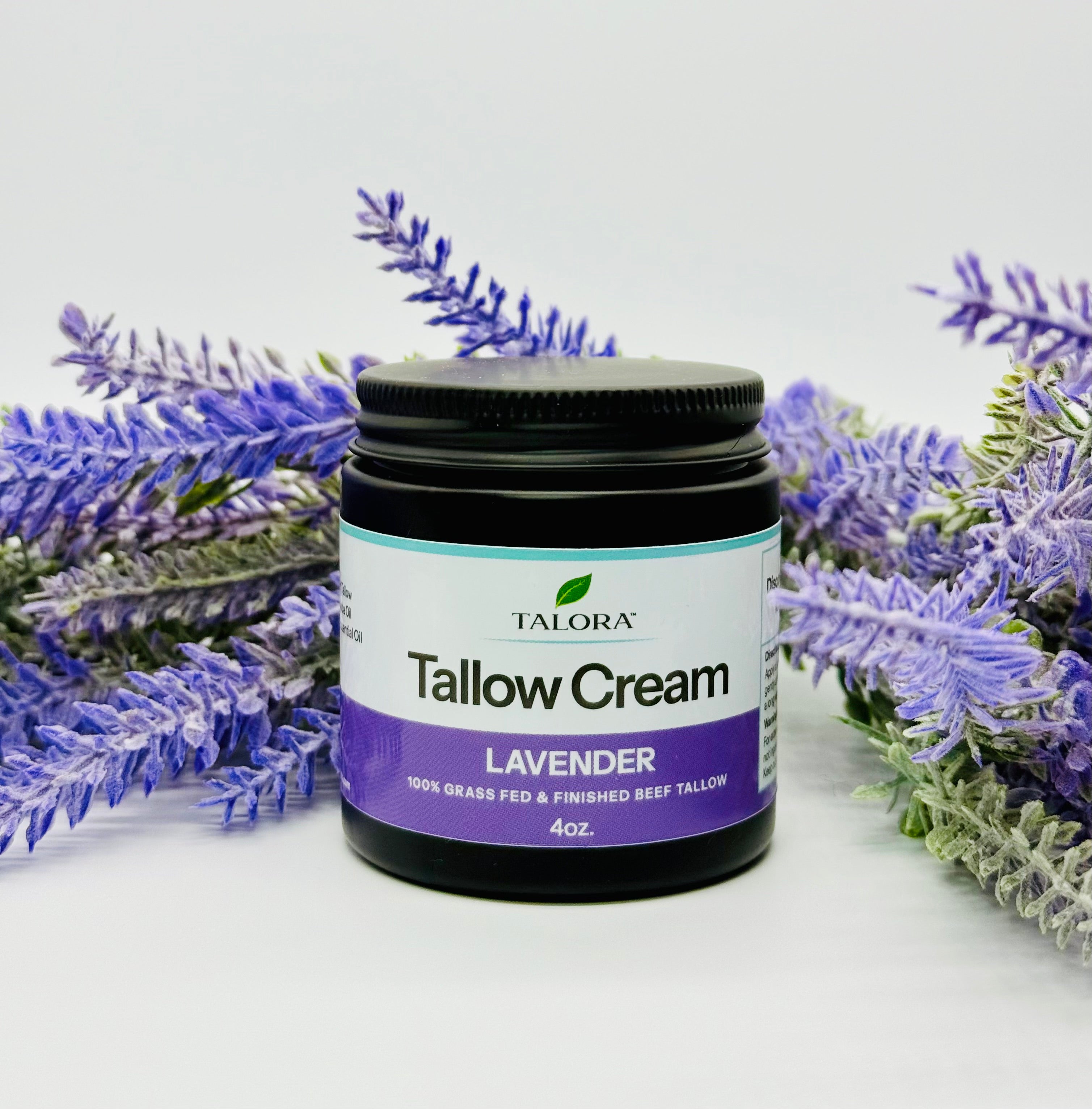 TALORA Tallow Cream: Lavender (4 oz)