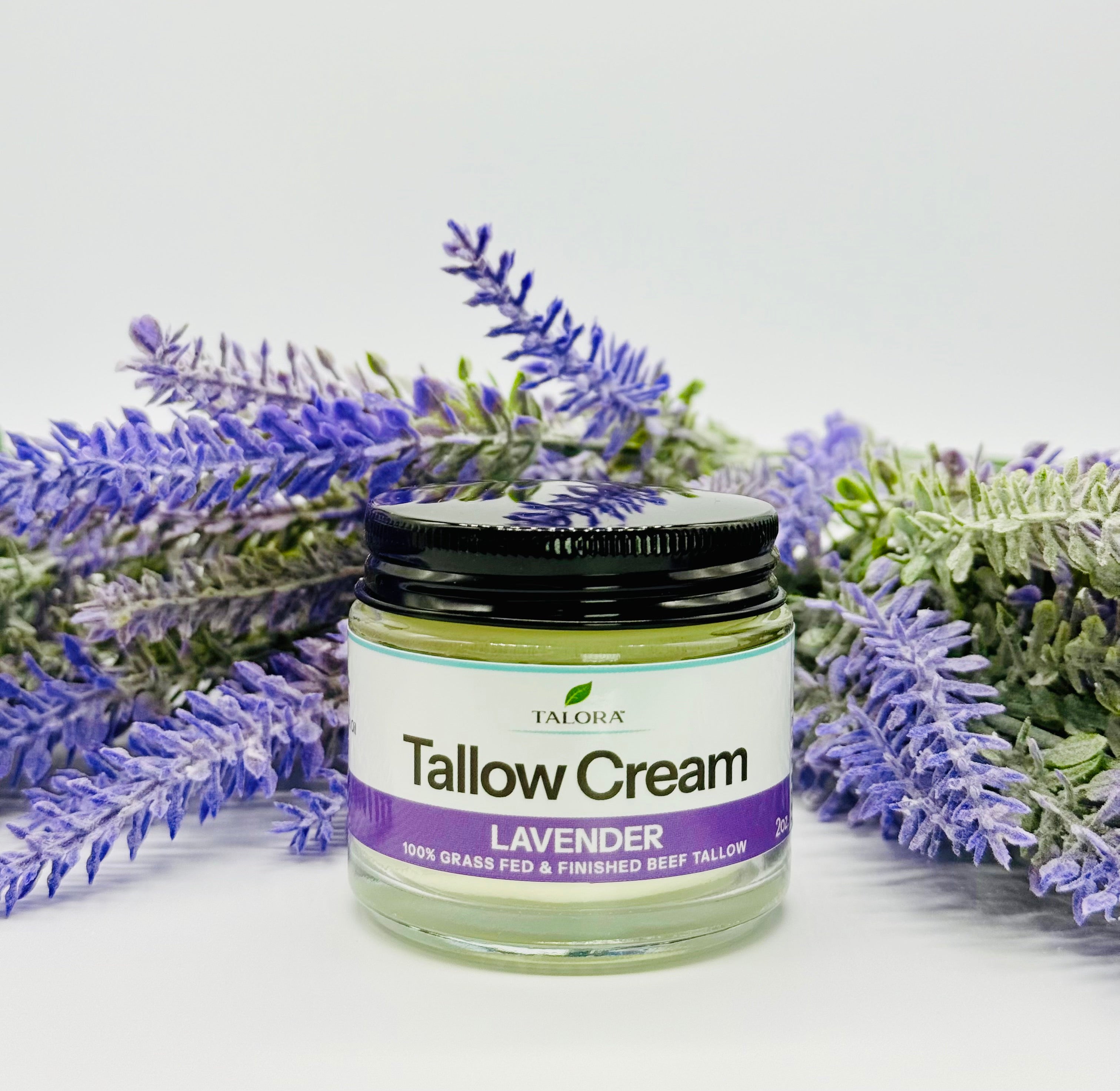 TALORA Tallow Cream: Lavender (2 oz)