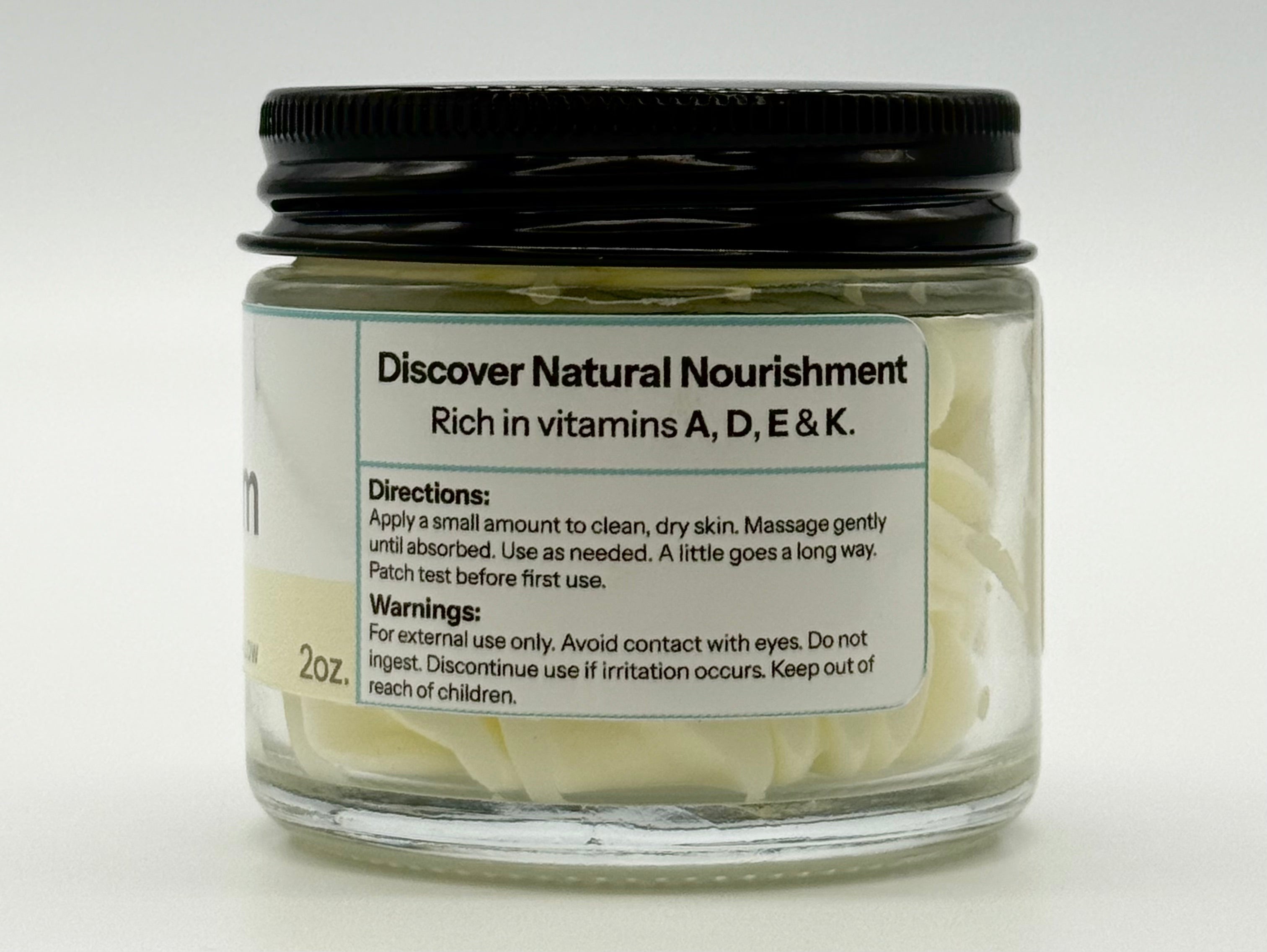 TALORA Tallow Cream: Unscented (2 oz)