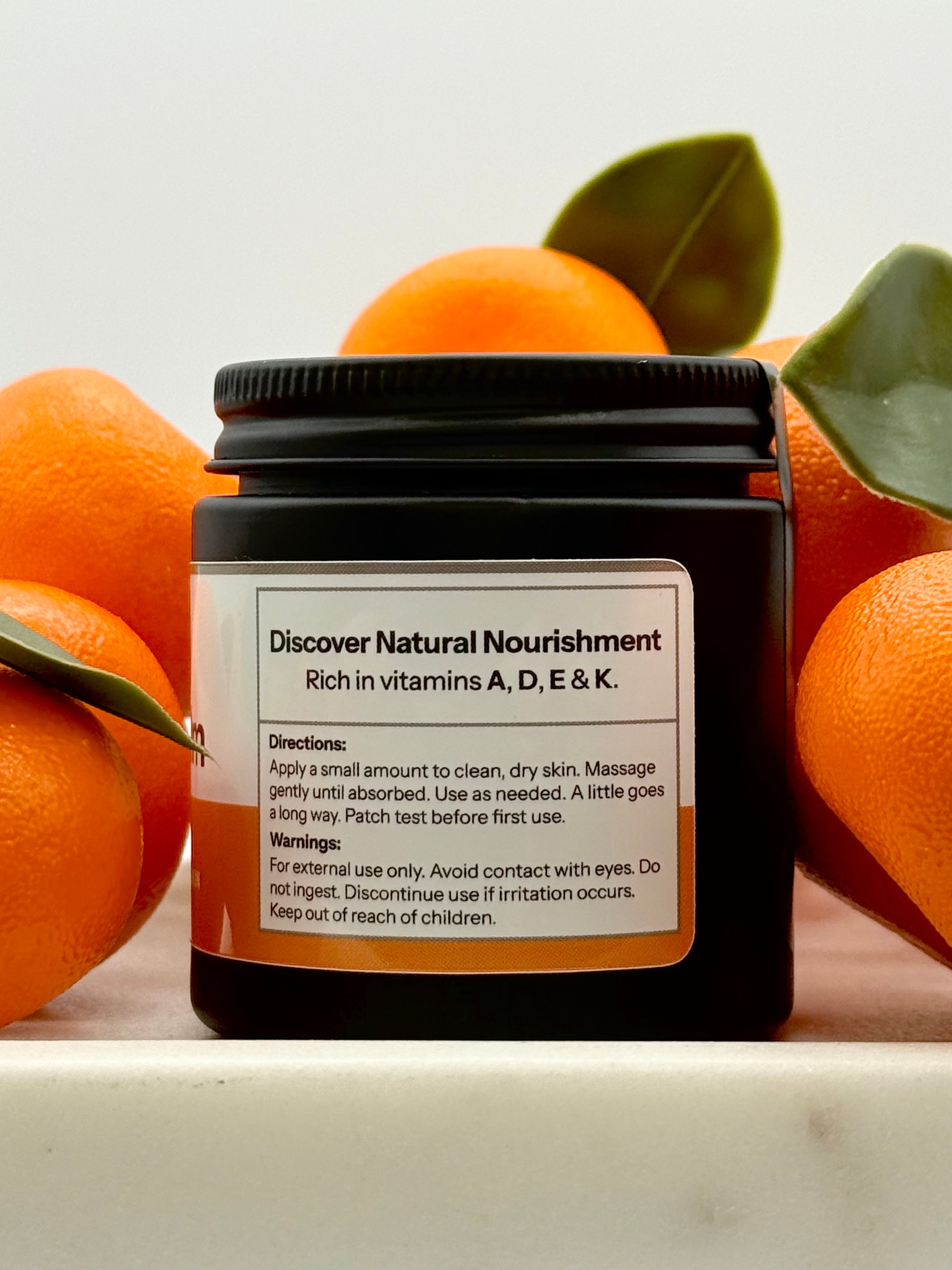 TALORA Tallow Balm: Mandarin (4oz)