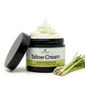 TALORA Tallow Cream – Lemongrass (2 oz) | Grass-Fed Tallow Moisturizer