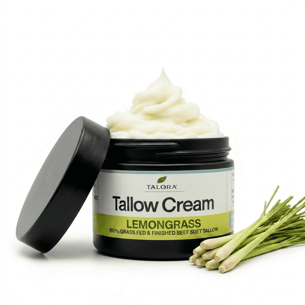TALORA Tallow Cream: Lemongrass (2 oz)