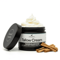 TALORA Tallow Cream – Sandalwood (2 oz) | Grass-Fed Tallow Moisturizer