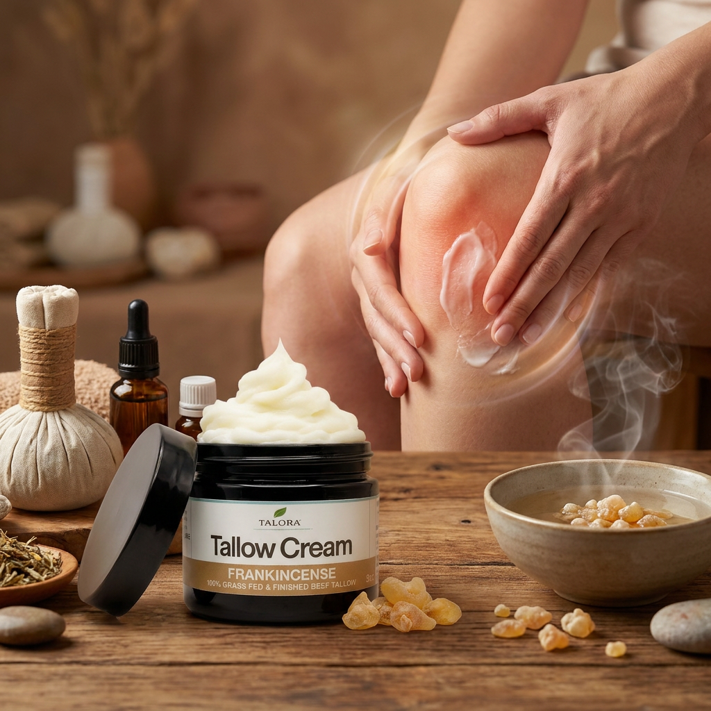 TALORA Tallow Cream: Frankincense (2 oz)