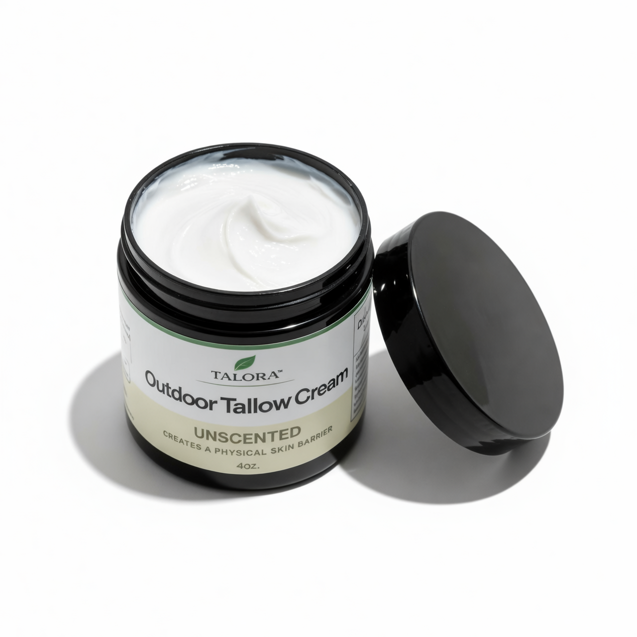 TALORA Outdoor Tallow Cream: Unscented (4 oz)