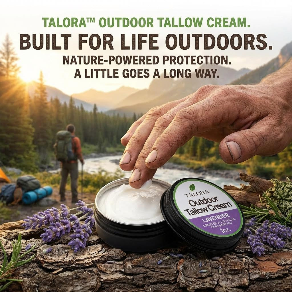 TALORA Outdoor Tallow Cream: Lavender (1 oz)