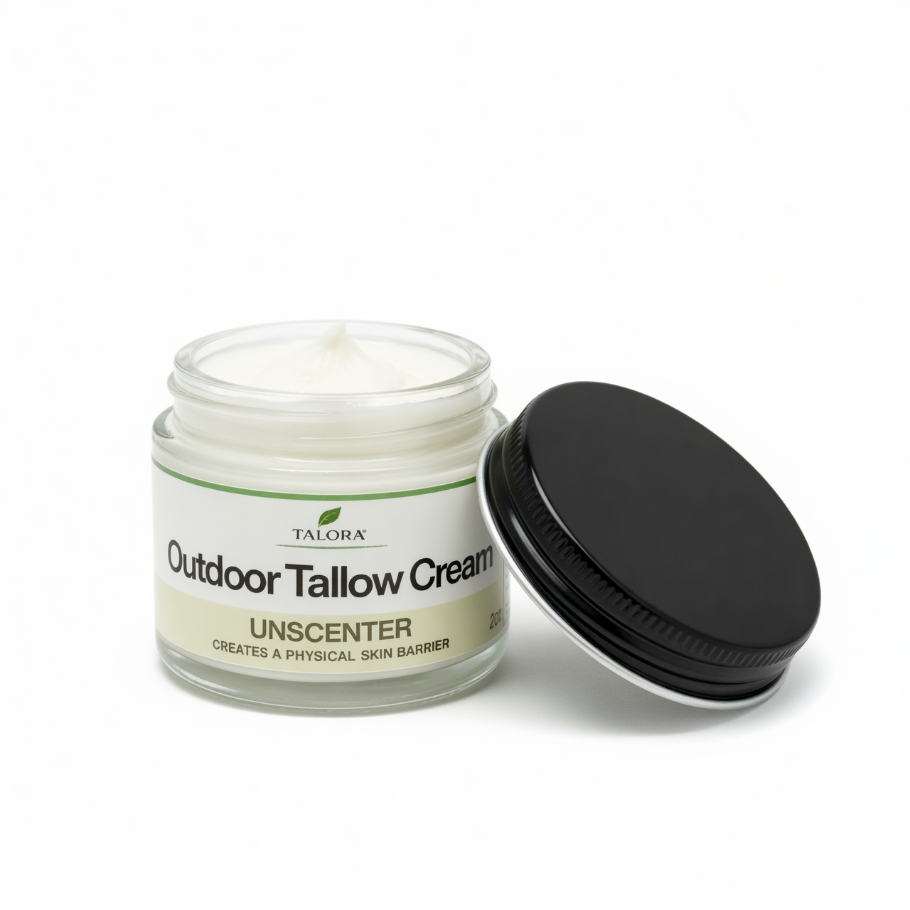 TALORA Outdoor Tallow Cream: Unscented (2 oz)