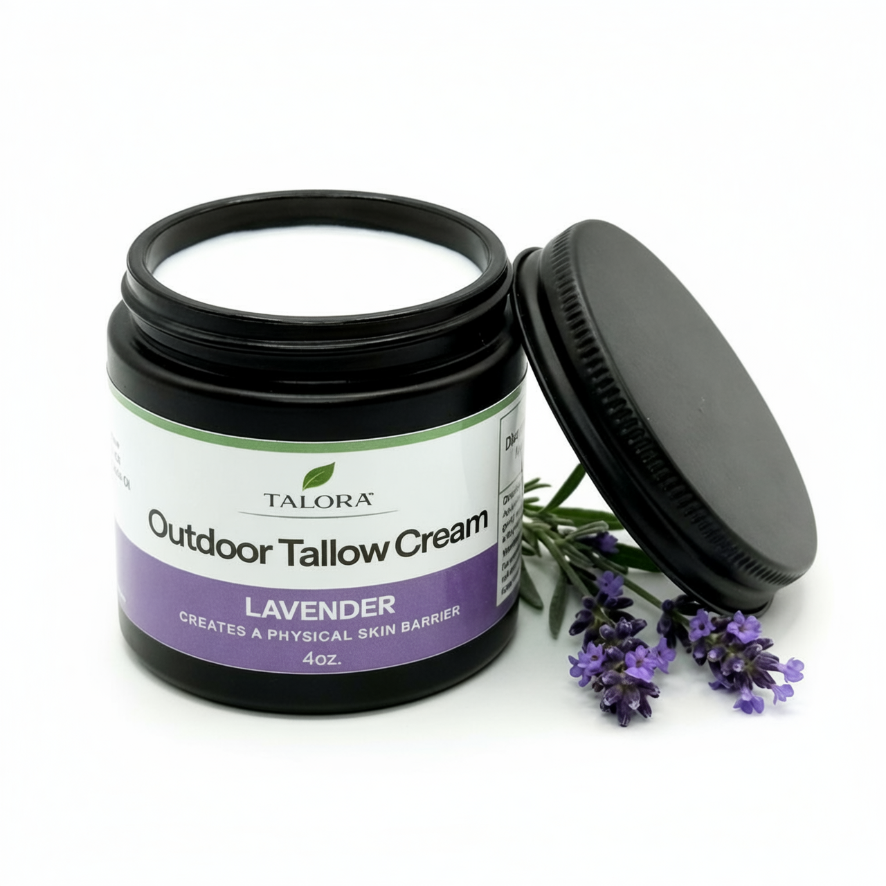 TALORA Outdoor Tallow Cream: Lavender (4 oz)
