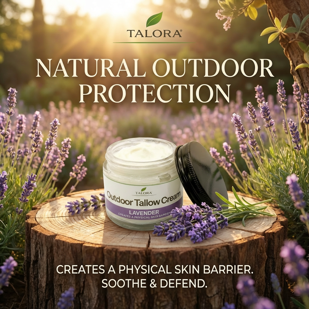 TALORA Outdoor Tallow Cream: Lavender (2 oz)
