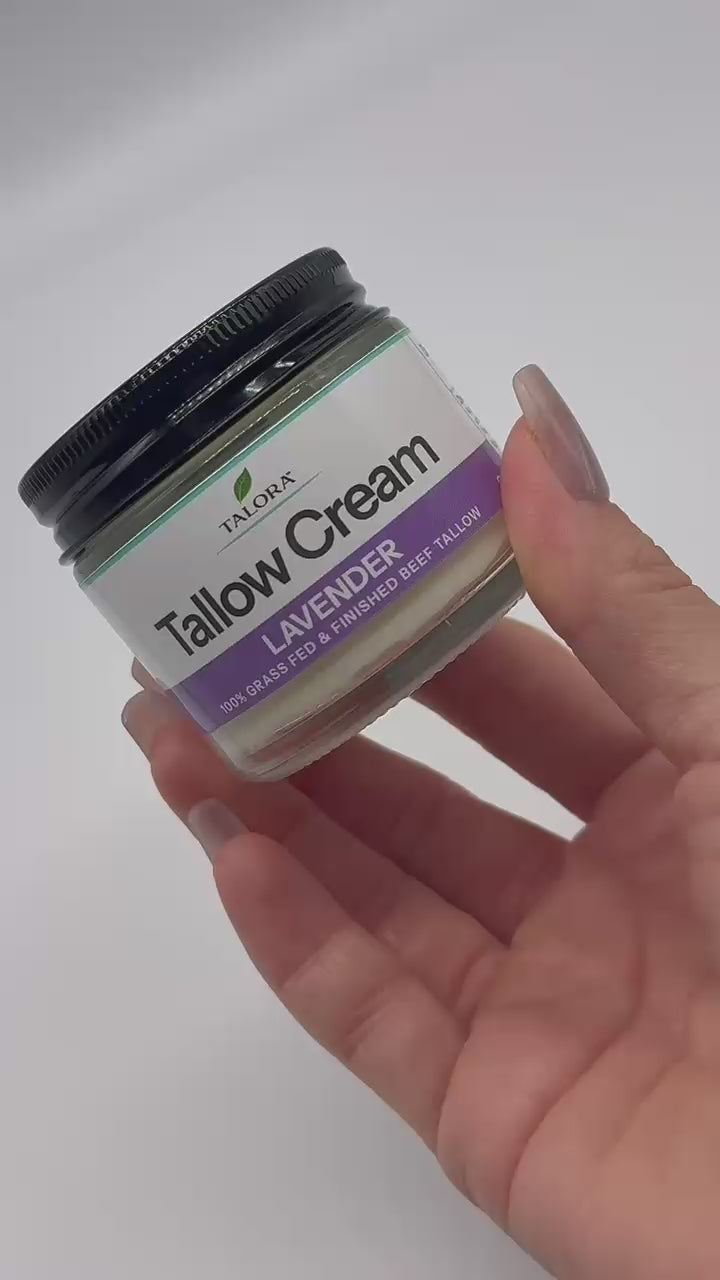 TALORA Tallow Cream: Lavender (2 oz)