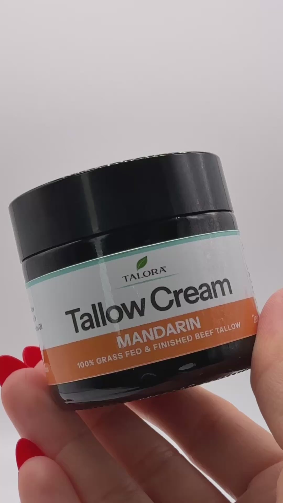 TALORA Tallow Cream: Mandarin (2 oz)